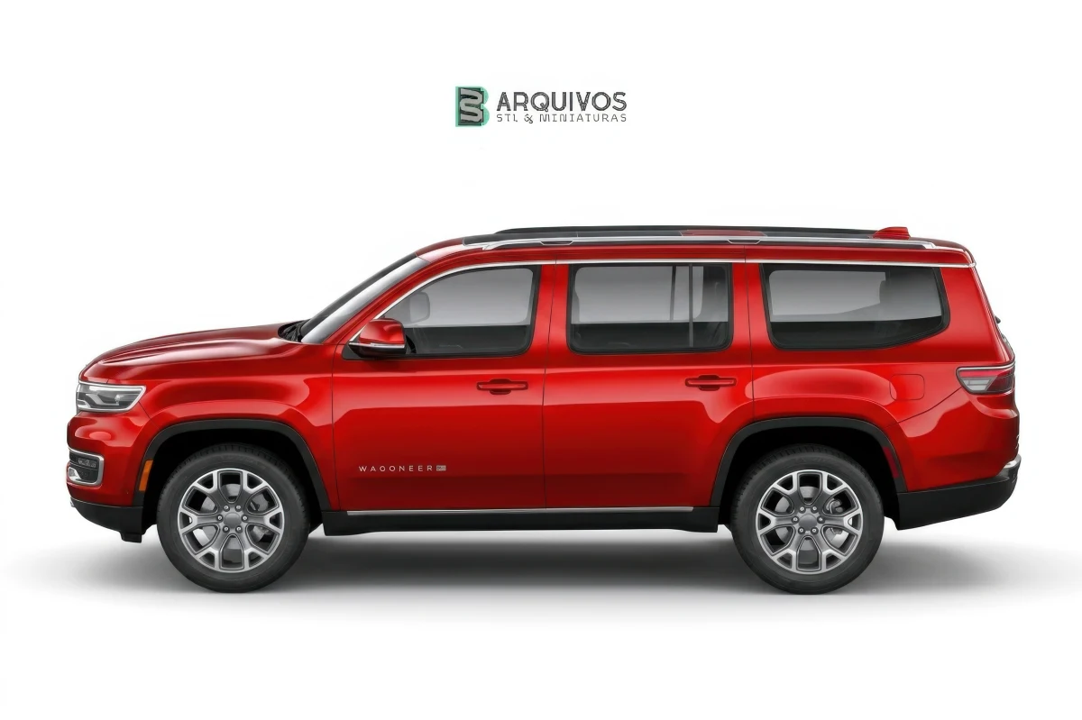 Modelo 3D STL - Jeep Wagoneer 2022 — foto 4